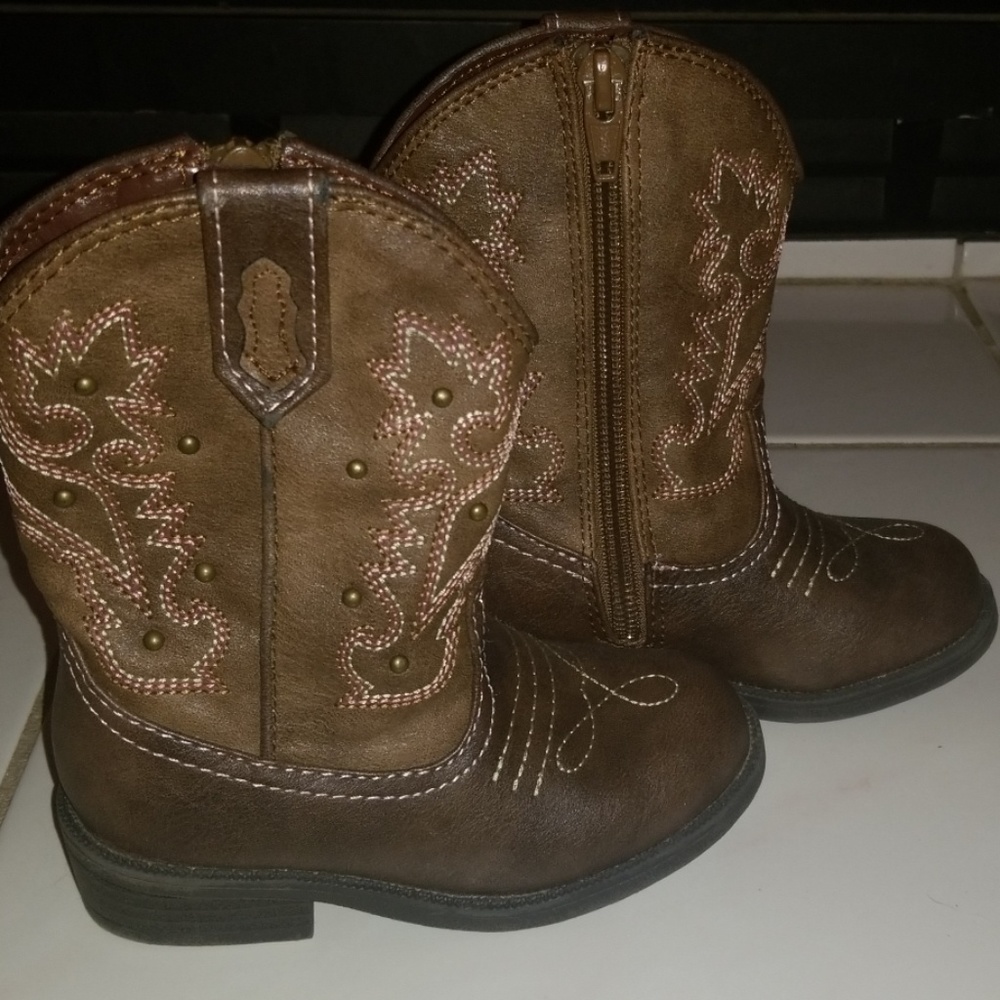Cherokee toddler girls zip boot size 7